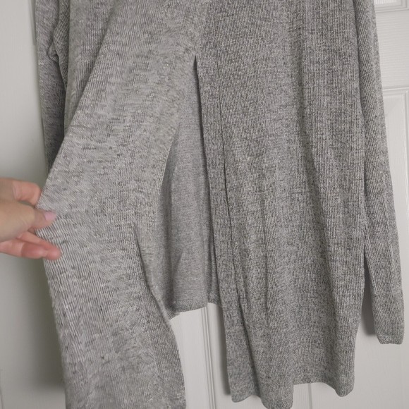 Self Esteem Long Sleeve Turtleneck Split Back Hi-Lo Tunic Top Women's Size XL - Picture 5 of 8